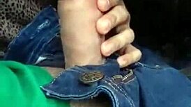 she makes me cum in her mouth on the street?