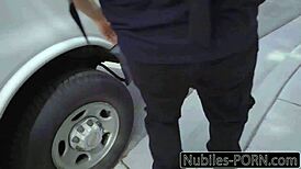 Nubilesporn tiny tit slut gets pussy fucked raw