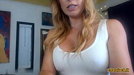 milf with nice tits, wanna see her dildo fucking and sucking?