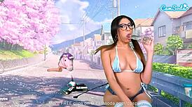 Cute Latina Teen Cosplay Masturbation