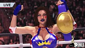 Angry Wrestler and Christian Fucked Hard in Raw Interracial Action