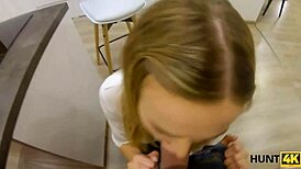 European Teen Shows Off Sexual Skills in Lingerie