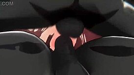 Genshin Impact Mona teases with wild anal action