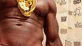 Bbc Worship Hallelujah Johnson Stroking Huge Cock.