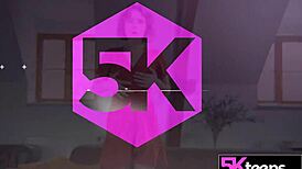 Skinny Russian teen Darcy Dark licks pussy and gives blowjob