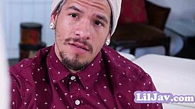 Tiny asian teen stretches petite pussy on cock, adorable elle voneva spinning wildly