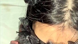 I can't resist this tiny 18+ with her huge ass and insatiable lust