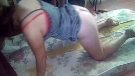 Latina MILF Bent Over in Dress Gets Doggystyle 😏