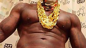 Bbc Worship Hallelujah Johnson Stroking Huge Cock.