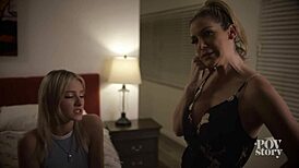 APOVStory: Kayla Paige and Melody Marks in Dangerous Game Pt 2 with Wild Creampie