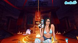 Cute Latina Teen Cosplay Masturbation