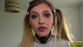 Sub Rhiannon Ryder Dominated And Left With Mouthful Of Cum