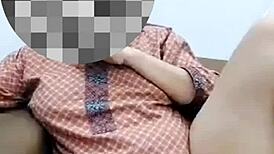 anu provides video call service to client on webcam.