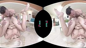 Layla Price Rides Hard in Virtual Fuck