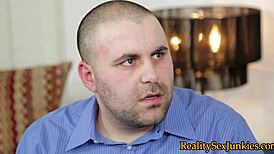 Oh Wow, Watch This Brunette Pornstar Take a Huge Cumshot!