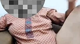 anu provides video call service to client on webcam.