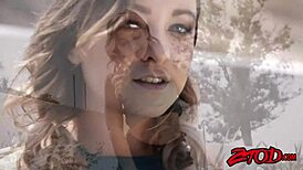 OMG, tiny teen Cleo Vixen stretched by a huge fat cock! 😱