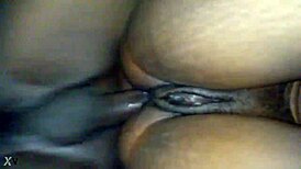 Ebony anal workout with big cock 😏