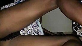 The eggplant toy made me squirt so much that I soaked the entire floor in this intense session