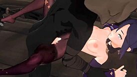 Genshin Impact Mona teases with wild anal action