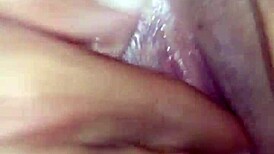 Asian Amateur Squirts Cum On Ass During Rough Assfucking