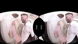 Layla Price Rides Hard in Virtual Fuck