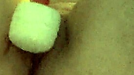 Blindfolded mature wife in amateur scene