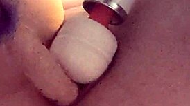 Blindfolded mature wife in amateur scene