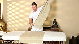 I Helped My Stepdaughter With an Oiled Massage on Her Sexy Ass