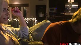 Blonde milf boosts confidence hard!