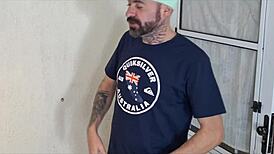 seamstress eyes client's cock?