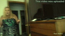 Raya rollins catches her stepson masturbating and teaches him to please a woman