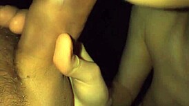 Old Man Fucks Young Beauty And Cums On Her Tits!