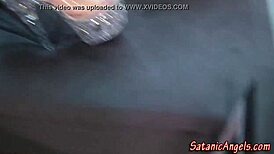 she purrs, playing with my natural big tits and toys feels amazing