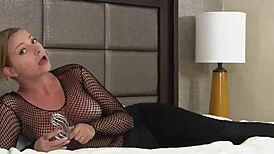 Femdom Slave Locks Cock In Chastity For Humiliating Orgasm Denial