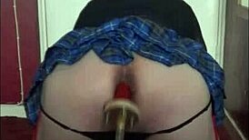 Shy Sissy Crossdresses For Anal Insertion And Humiliation.