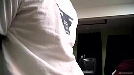 Bryce Corbin, blindfolded and pissed on in wild orgy?