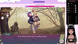 i'm playing tales of androgyny as lewdneko, the futanari vtuber part 1