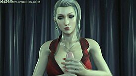 Scarlet Teases Cock, T Guy Whimpers in Humiliation.