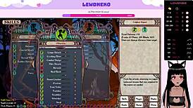 i'm playing tales of androgyny as lewdneko, the futanari vtuber part 1