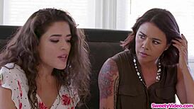 Sexy Latina Rims Stepmoms Sweet Ass With Oral And Face Sitting