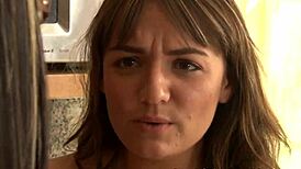 Horny Stepdaughter Receives Facial in Reality