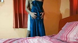 indian wife fucks boy after party