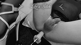 Sissy Slut Bent Over for Machine Fuck