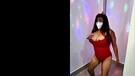 Dirty Latina Student Flashes Big Tits In Casting, Performs Awkward Dance As New Porn Initiate