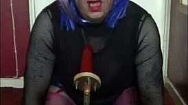 Shy Sissy Crossdresses For Anal Insertion And Humiliation.