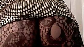 hot crossdresser in that sexy gold tight dress, wanna see?