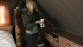 Blonde Delphine Masturbating!