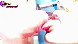 Karen Bent Over In Doggystyle Blowjob, Huge Cum In Mouth, Jizz Cumshot On Tongue