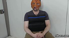 Nasty Chick Brought to Butt Hole Asylum for Unrestrained Anal and Ass Licking Treatment.